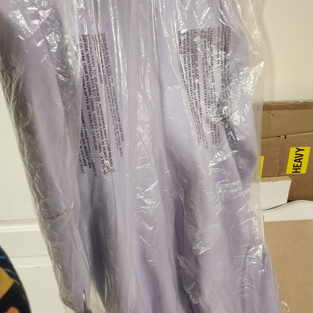 Le Suit Lavender Long Blazer Dress - Picture 3 of 4